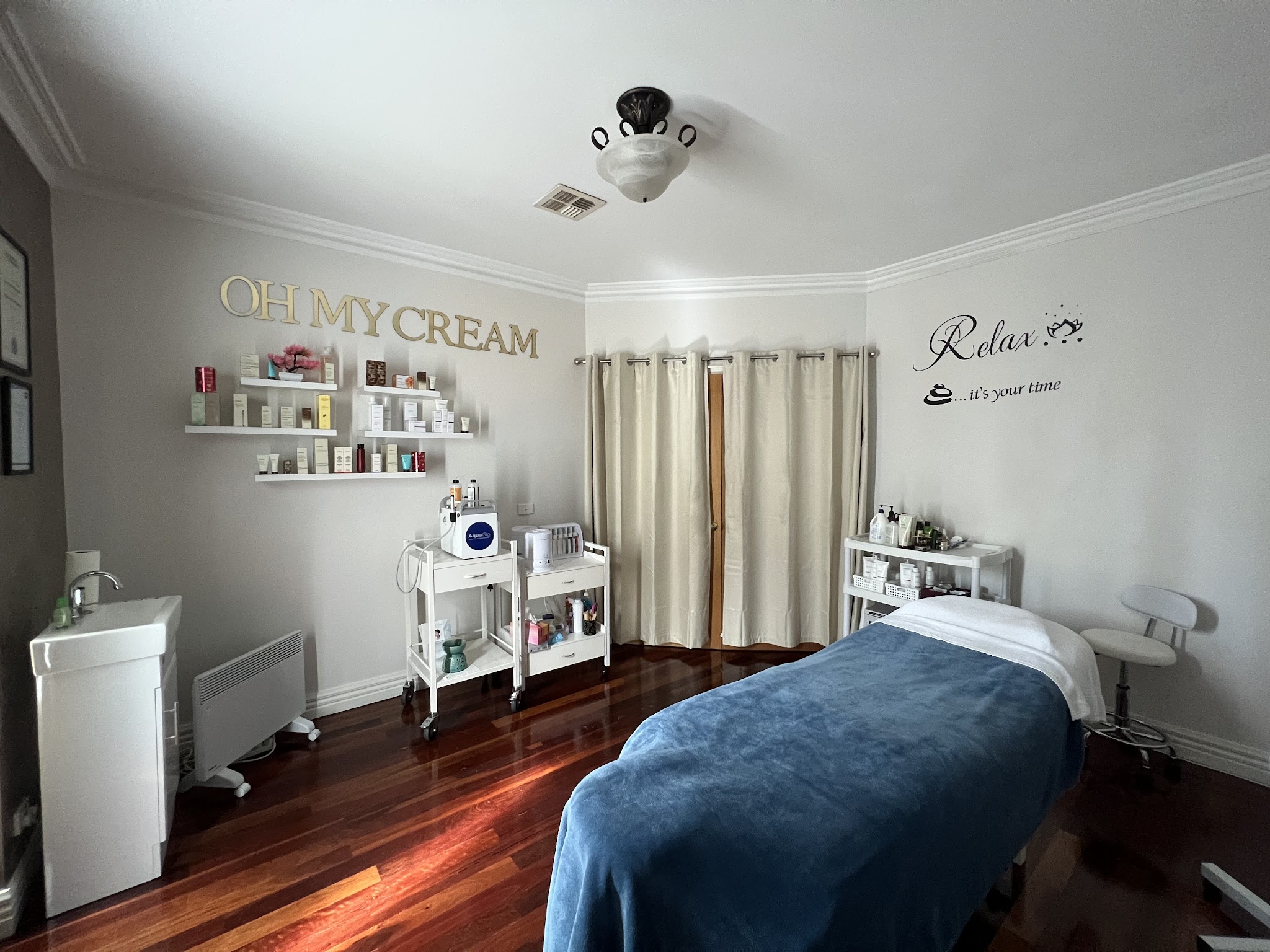 Inside the Beauty on Taylors studio